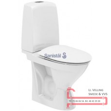 Toilet Spira med universall?s hvid