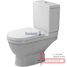 Toilet Starck 3 65,5x36cm P-l