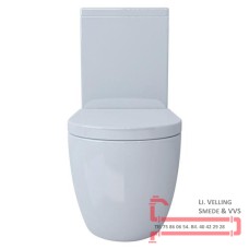 Toilet Studio m/slim s?de ED 2 hvid